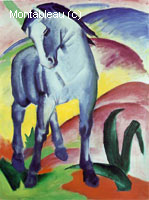 Blue Horse I (Blaues Pferd I)