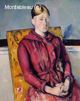 Madam Cezanne in a Yellow Chair
