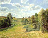 Prés de Berneval, Matin