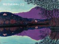 Paysage aux reflets