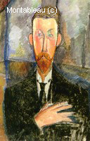 Portrait of Paul Alexandre in front of a Pane