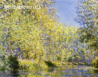 Courbure dans le fleuve Epte