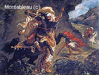 Lions Hunting