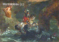 Saint-Georges Fighting the Dragon
