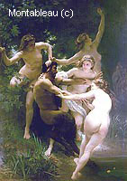 Nymphs and Satyr