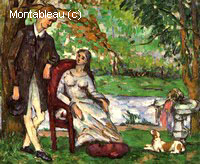 Couple in a Garden (The Conversation)