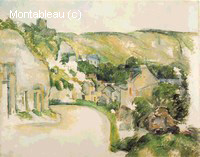 A Turn in the Road at Roche-Guyon