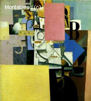 A Lady at the Poster Column