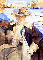 Jane de Glehn in a Gondola