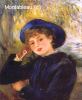 Mademoiselle Demarsy (Woman Leaning on her Elbow)
