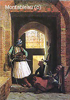 Arnauts of Cairo at the Gate of Bab-el-Nasr