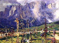 Graveyard in the Tyrol