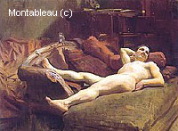 Male Model Resting