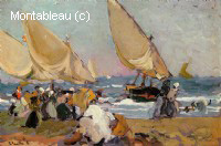 Navires un jour frais, Valence