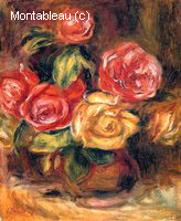 Roses in a Vase