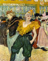 La Clownesse Chau-U-Keo au Moulin Rouge
