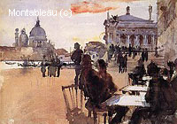 Cafe on the Riva degli Schiavoni