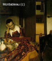 A Woman Asleep at Table