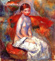 Nude Seated in a Landscape