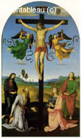 Crucifixion with Sts Mary Virgin, Mary Magdalen, John and Jerome