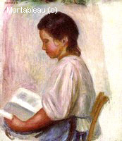 Young Girl Reading