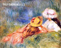 Young Girls by the Water
