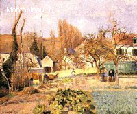 Kitchen Garden at the Hermitage, Pontoise
