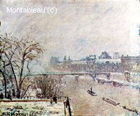 La Seine Vue du Pont-Neuf (Hiver)