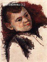 Portrait of Paul Cezanne, the Artist's Son