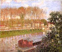 Soleil à Moret