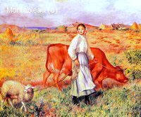 The Shepherdess, the Cow and the Ewe