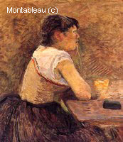 Chez Gennelle, Buveur d'Absinthe