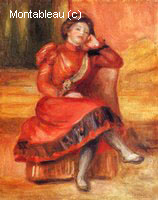 Spanish Dancer in a Red Dress