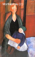 Seated Woman with Child