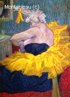 La Clownesse Cha-U-Kao Attachant son Corsage