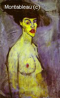 Female Nude with Hat
