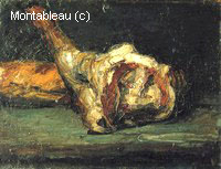 Still Life, Bread and Leg of Lamb