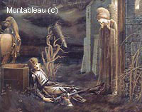 The Dream of Launcelot at the Chapel of the San Graal