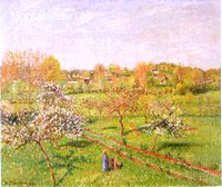 Matin, Pommiers en Fleurs, Eragny