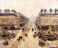 Avenue de l'Opéra, Effet Neige