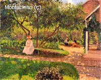 Coin du Jardin à Eragny