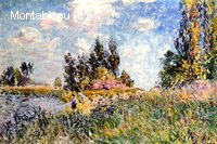 Landscape, the Banks of the Loing at Saint-Mammes
