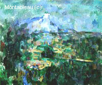 Mont Sainte-Victoire Seen from Les Lauves