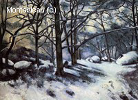 Melting Snow, Fontainebleau