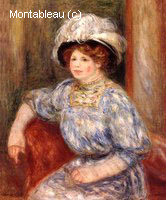 Woman in Blue