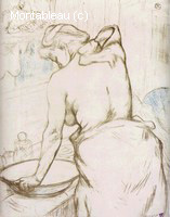 Femme à sa Toilette, se Lavant ('Elles')