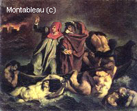 The Barque of Dante (after Delacroix)
