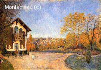 View of Marly-le-Roi from House at Coeur-Colant