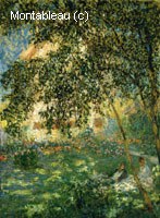 Détente dans le jardin, Argenteuil