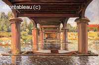 Under the Bridge at Hampton Court